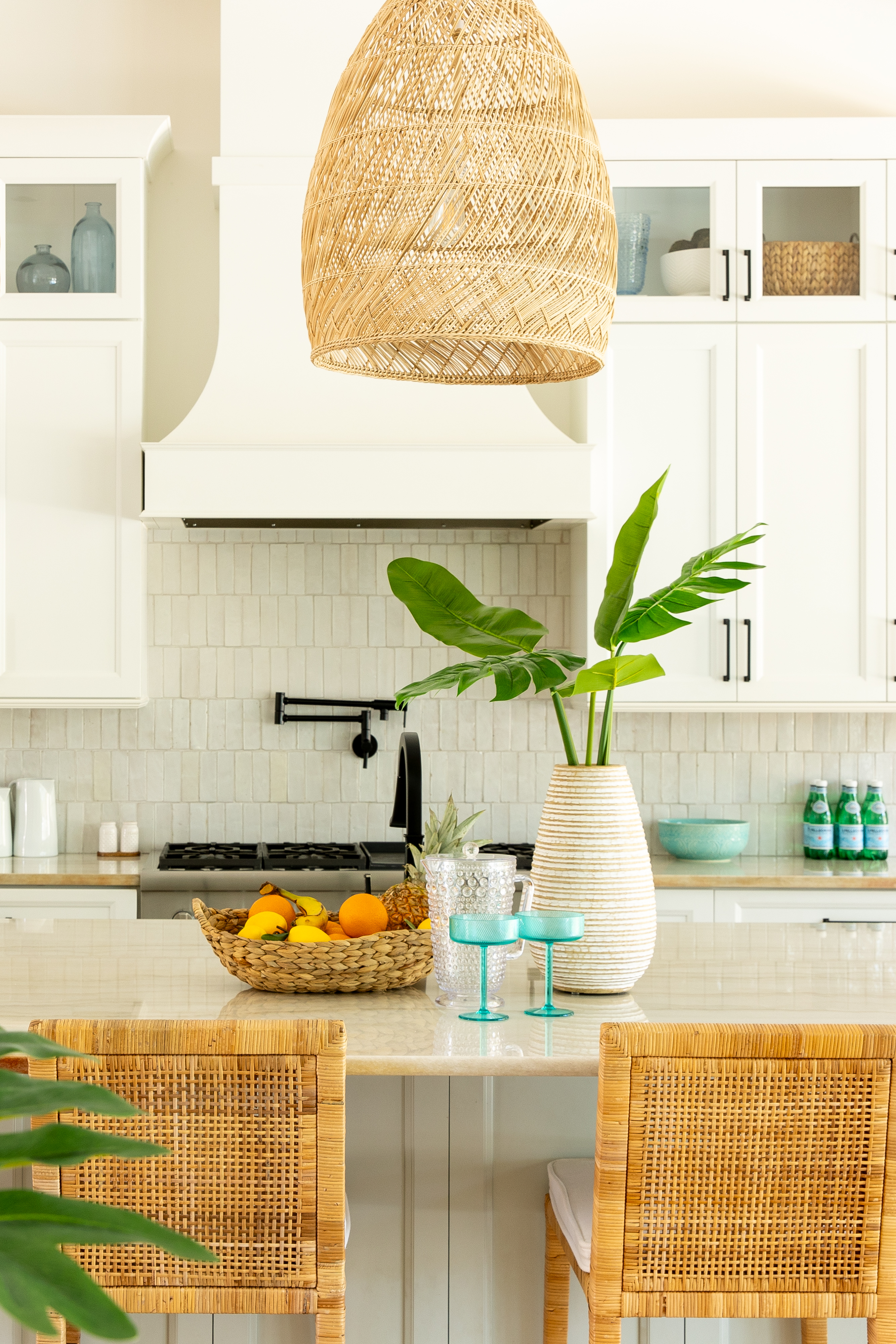 Refined interior living space designed by Kassie Parisoe Designs